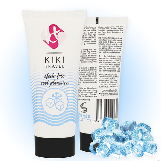 Kikí Travel - Lubrifiant Effet Refroidissant 50 Ml
