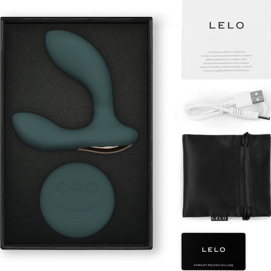 Lelo - Masseur De Prostate  Télécommande Hugo 2 Vert Vert