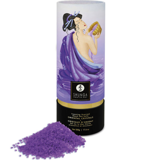 Shunga - Sels De Bain Aux Fruits Exotiques - SHUNGA BATH EXPERIENCE | pharmacie, pour la salle de bain | Dimensions : 536