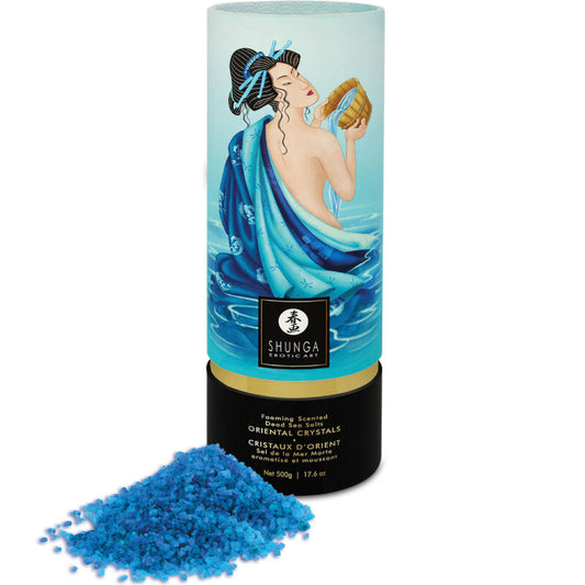 Shunga - Sels De Bain Tentations Océan - SHUNGA BATH EXPERIENCE | pharmacie, pour la salle de bain | Dimensions : 600