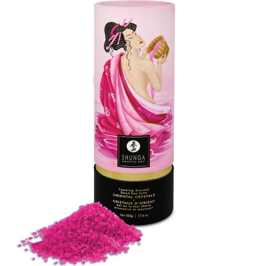 Shunga - Sels De Bain Aphrodisie - SHUNGA BATH EXPERIENCE | pharmacie, pour la salle de bain | Dimensions : 550