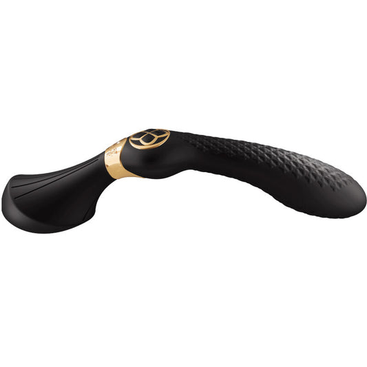 Shunga - Masseur Intime Zoa Noir - SHUNGA TOYS | sextoys, jouets pour femmes, stimulateurs, masseuses | Dimensions : 668