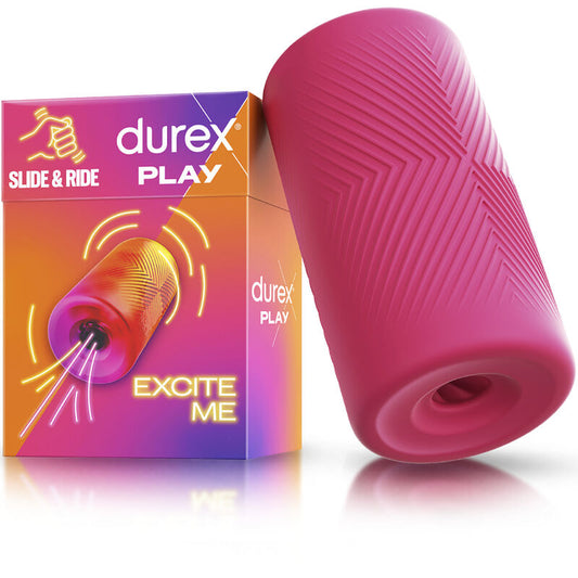 Durex - Toy Masturbateur Slide & Ride - DUREX TOYS | sextoys, jouets sexuels pour hommes, divers masturbateurs | Dimensions : 286