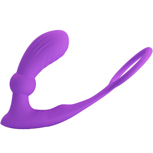 Pretty Love - Bague Warren Et Vibrateur Anal Violet