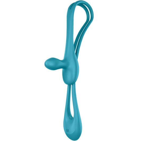 Satisfyer - Plug & Play 1 Multivibrateur Flexible - SATISFYER RING | sextoys, vibrateurs, vibromasseurs clitoridiens à poser | Dimensions : 414
