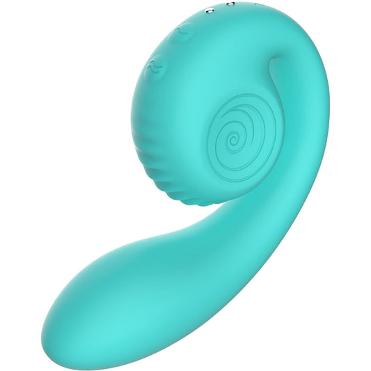 Snail Vibe - Stimulateur Double Gizi Turquoise