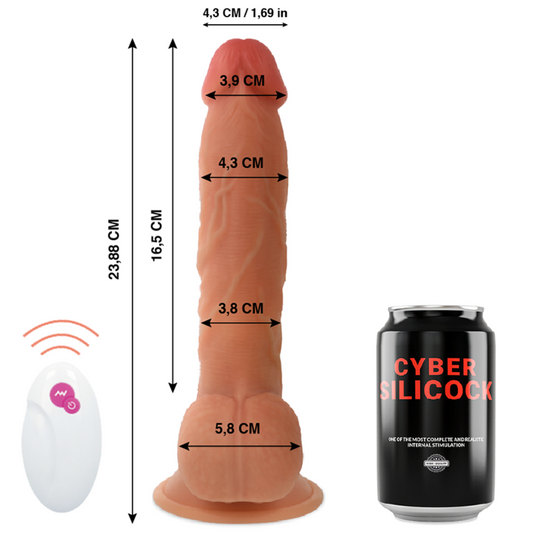 Cyber Silicock - Télécommande Réaliste Master Ben 23.88 Cm -O- 4.3 Cm