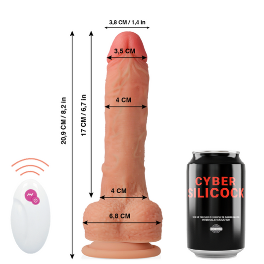 Cyber Silicock - Télécommande Réaliste Mr Rick 20.9 Cm -O- 4 Cm