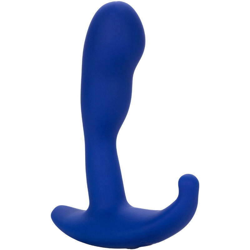 Calexotics - Admiral Stimulateur & Vibrateur Anal Courbé Bleu - CALEXOTICS | sextoys, anal, vibromasseurs anaux | Dimensions : 176
