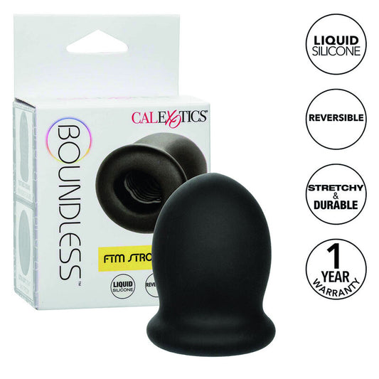 Calexotics - Boundless Ftm Stroker Réversible 5Cm - CALEXOTICS | sextoys, jouets sexuels pour hommes, divers masturbateurs | Dimensions : 50