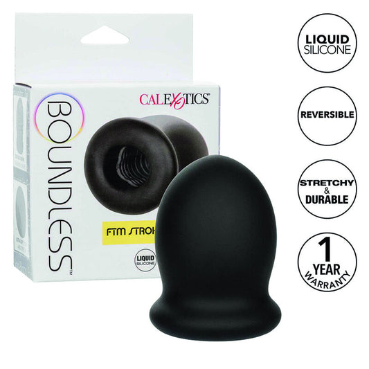 Calexotics - Boundless Ftm Stroker Réversible 7Cm - CALEXOTICS | sextoys, jouets sexuels pour hommes, divers masturbateurs | Dimensions : 94