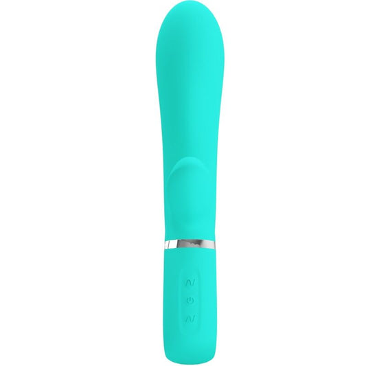 Pretty Love - Vibrateur Multifonction G-Spot Thomas Vert Aqua