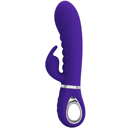Pretty Love - Vibrateur Multifonction G-Spot Prescott Violet - PRETTY LOVE FLIRTATION | sextoys, vibrateurs, vibromasseurs point g | Dimensions : 322