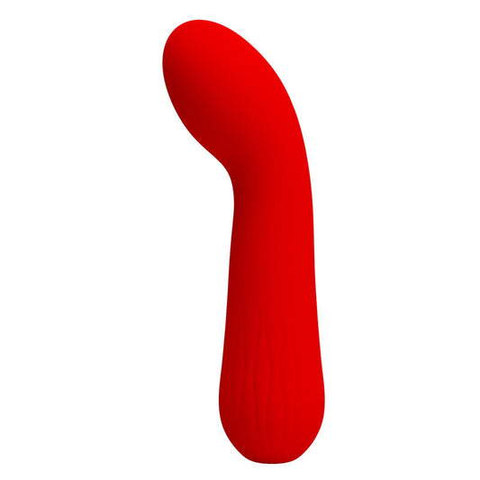 Pretty Love - Vibrateur Rechargeable Faun Rouge - PRETTY LOVE SMART | sextoys, vibrateurs, vibromasseurs point g | Dimensions : 435