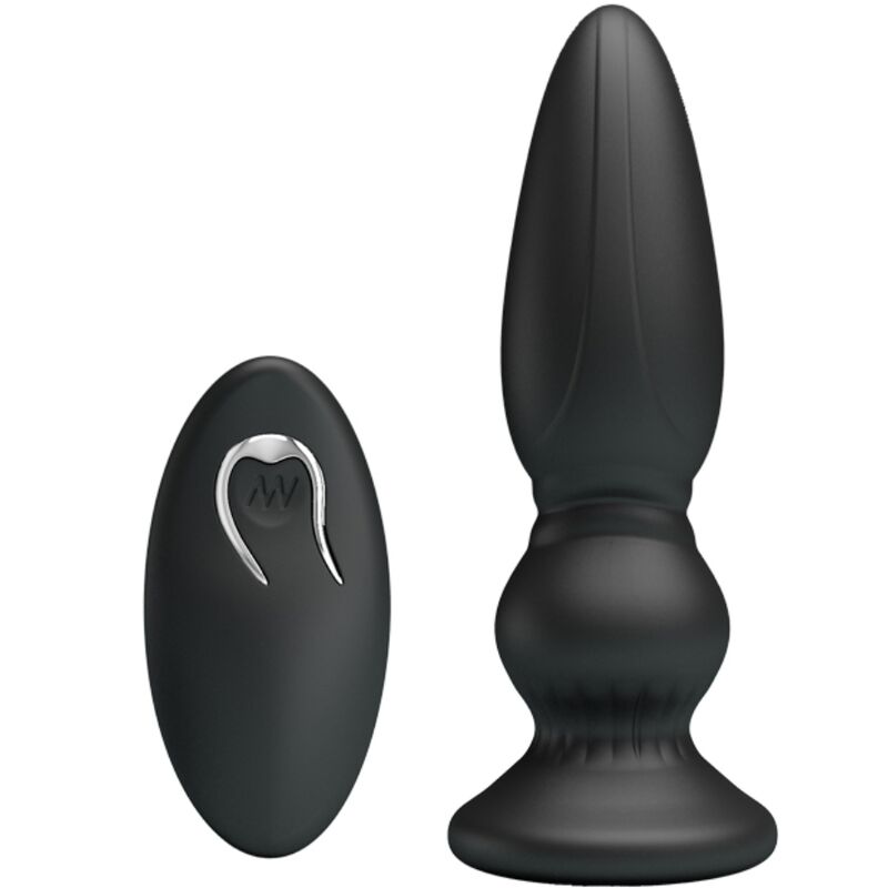 Mr Play - Puissant Vibrateur Télécommande Plug Anal Noir