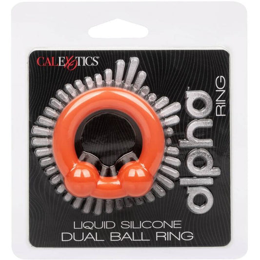 Calexotics - Alpha Bague Double Bille Orange