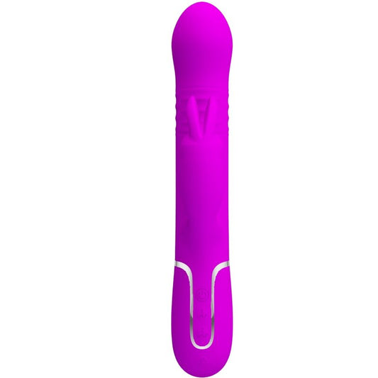 Pretty Love - Vibrateur Coale Rabbit Perles Violet