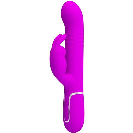 Pretty Love - Vibrateur Coale Rabbit Perles Violet - PRETTY LOVE FLIRTATION | sextoys, vibrateurs, vibromasseurs point g | Dimensions : 255