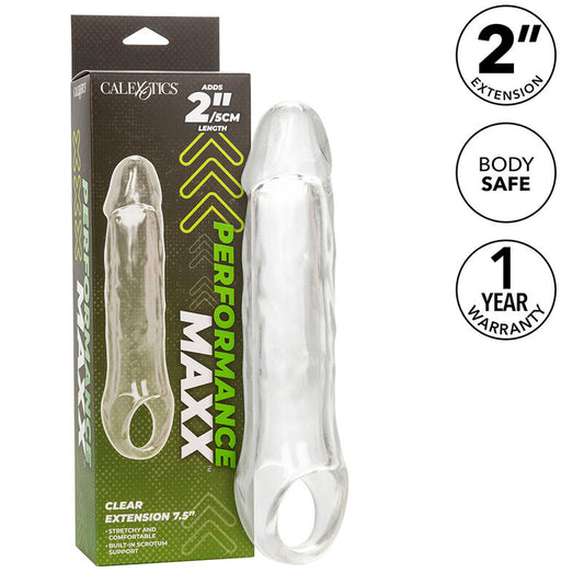 Calexotics - Extension Performance Maxx Clear 7,5 Transparente