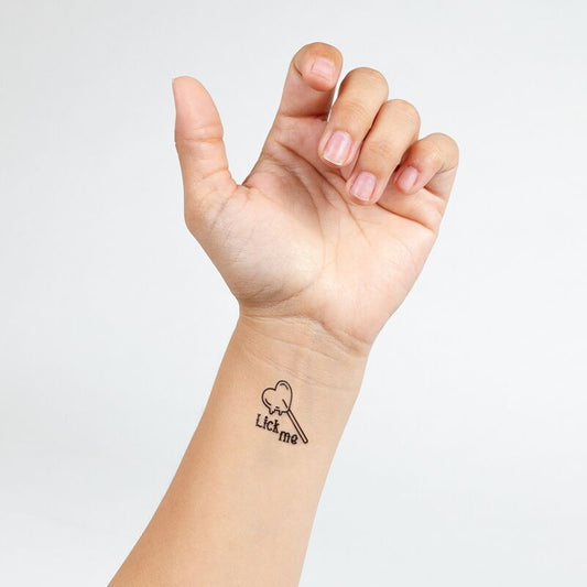Secret Play - Ensemble De 10 Tatouages Temporaires Candy Collection - SECRETPLAY | articles assortis, articles amusants, accessoires | Dimensions : 8
