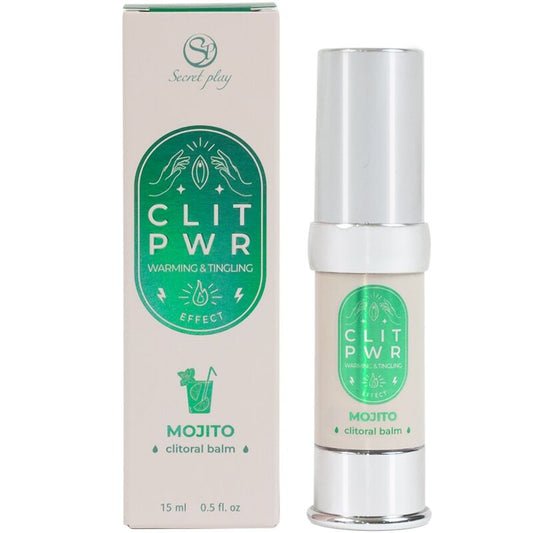 Secret Play - Baume Clit Pwr Mojito Clitoris - SECRETPLAY COSMETIC | pharmacie, stimulants pour les femmes, vibrateur liquide | Dimensions : 60