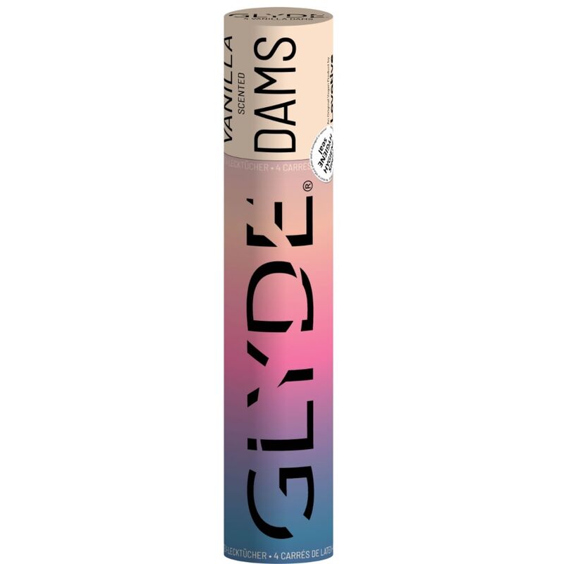 Sheer Glyde - Dams Laminas Latex Sexe Oral Vanille - SHEER GLYDE | présesrvatifs, protection contre le sexe oral | Dimensions : 50