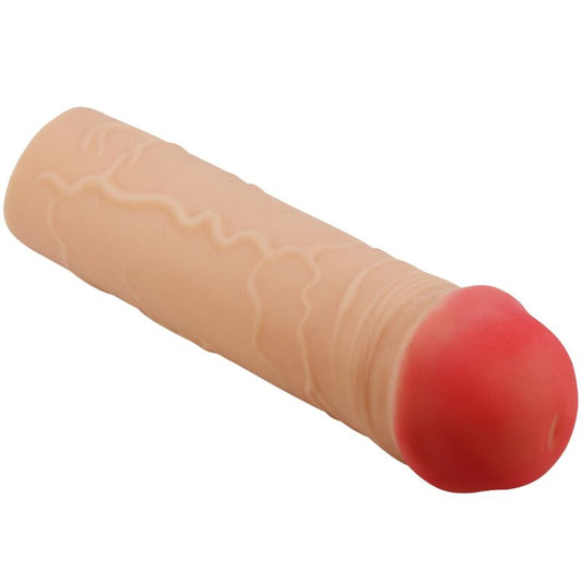 Pretty Love - Extenseur De Pénis Nile Couverture Chair - PRETTY LOVE MALE | sextoys, jouets sexuels pour hommes, accessoires de pénis, couvre-pénis avec extension | Dimensions : 118