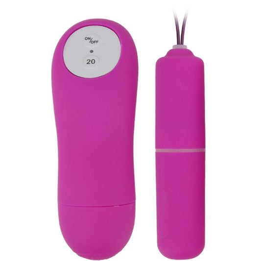 Baile - String Avec Balle Vibrante Et Control Violet