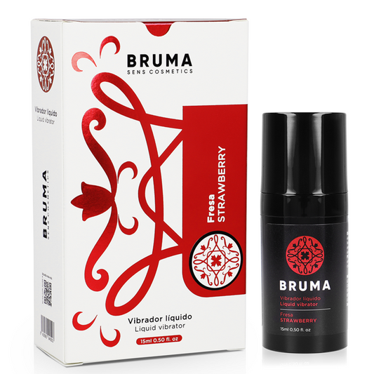 Bruma - Vibrateur Liquide Ultra Glissant Fraise 15 Ml - BRUMA | pharmacie, stimulants pour les femmes, vibrateur liquide | Dimensions : 64