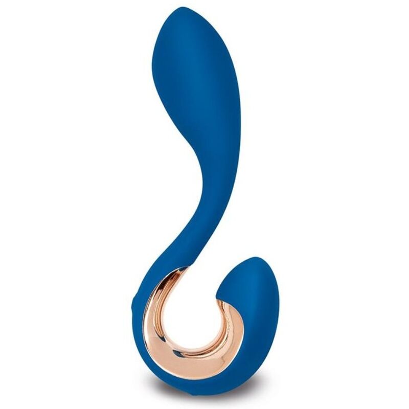 G-Vibe - Gpop 2 Vibrateur G Et P Point Bleu Indigo - G-VIBE | sextoys, vibrateurs, vibromasseurs point g | Dimensions : 286