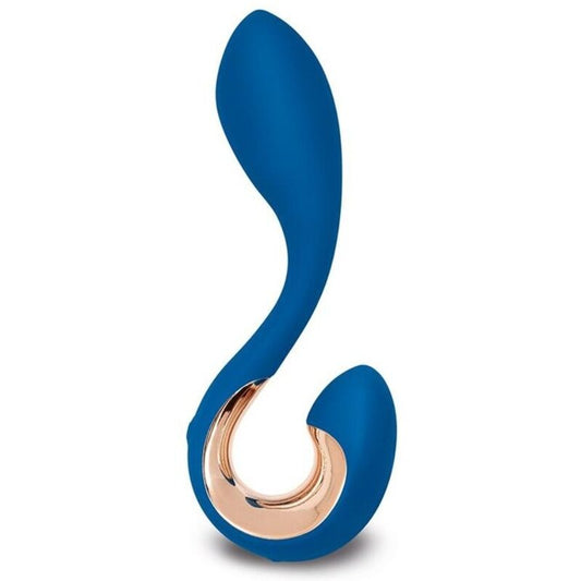 G-Vibe - Gpop 2 Vibrateur G Et P Point Bleu Indigo - G-VIBE | sextoys, vibrateurs, vibromasseurs point g | Dimensions : 286