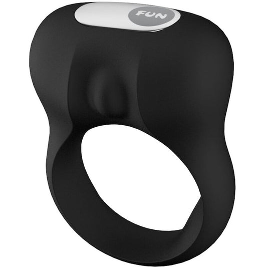 Fun Factory - Steady Anneau Pénien À Vibration Noir - FUN FACTORY | sextoys, jouets sexuels pour hommes, accessoires de pénis, anneaux de pénis, cockring avec vibration | Dimensions : 48
