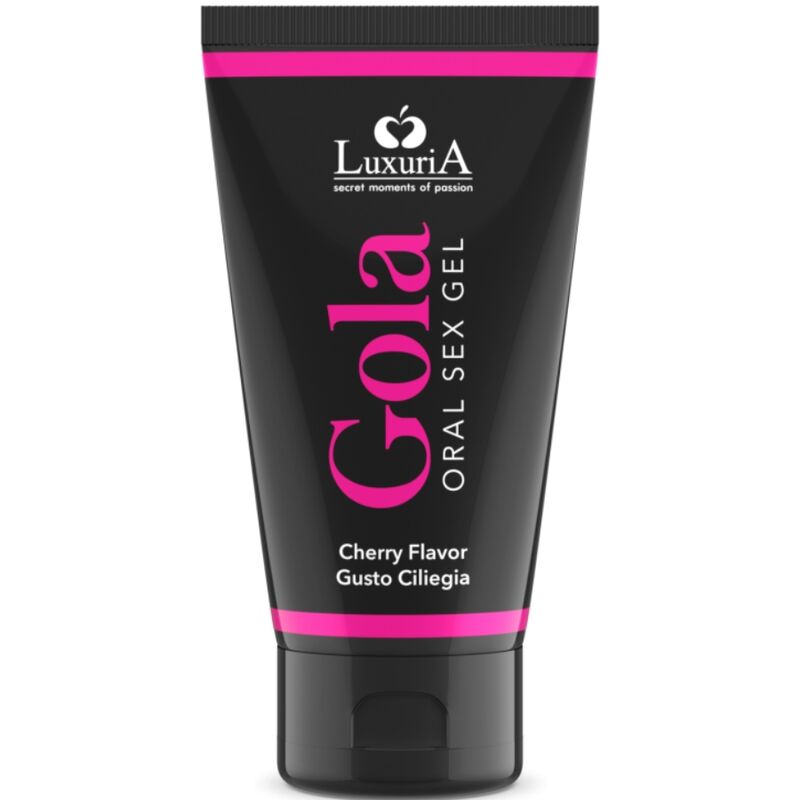 Intimateline Luxuria - Gel Sexuel Oral Saveur Cerise 50 Ml - INTIMATELINE LUXURIA | pharmacie, pour le sexe oral | Dimensions : 62