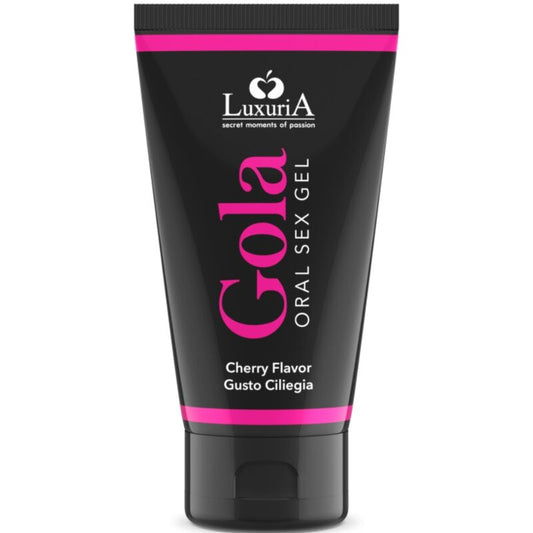 Intimateline Luxuria - Gel Sexuel Oral Saveur Cerise 50 Ml - INTIMATELINE LUXURIA | pharmacie, pour le sexe oral | Dimensions : 62