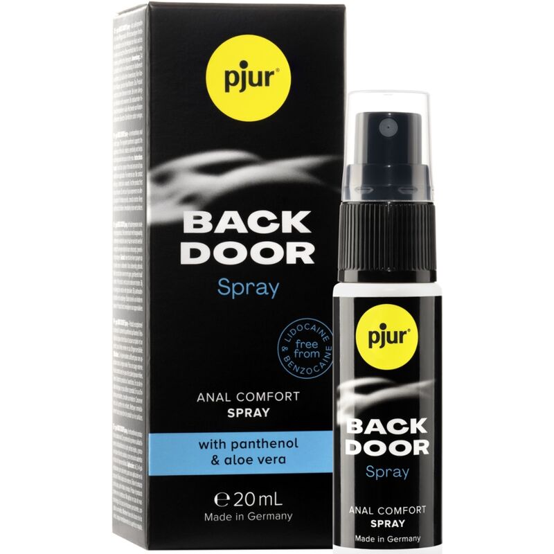 Pjur - Spray Relaxant Anal Back Door - PJUR | pharmacie, lubrifiants, anal - sprays ou crèmes relaxants | Dimensions : 30