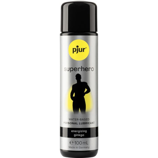 Pjur - Lubrifiant Retardant Super-Héros 100 Ml - PJUR | pharmacie, lubrifiants, base d'eau | Dimensions : 136