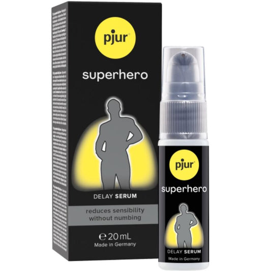 Pjur - Superhéros Sérum Retardant Concentré 20 Ml - PJUR | pharmacie, stimulants pour garçons, retardants | Dimensions : 30
