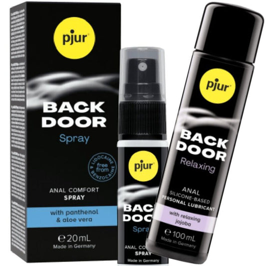 Ensemble de lubrifiant anal et spray PJUR Back Door