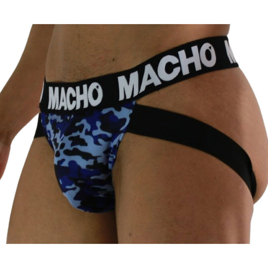 Macho - Mx28Ma Jock Bleu Militaire S