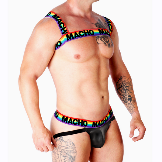 Macho - Harnais Double Pride Limited