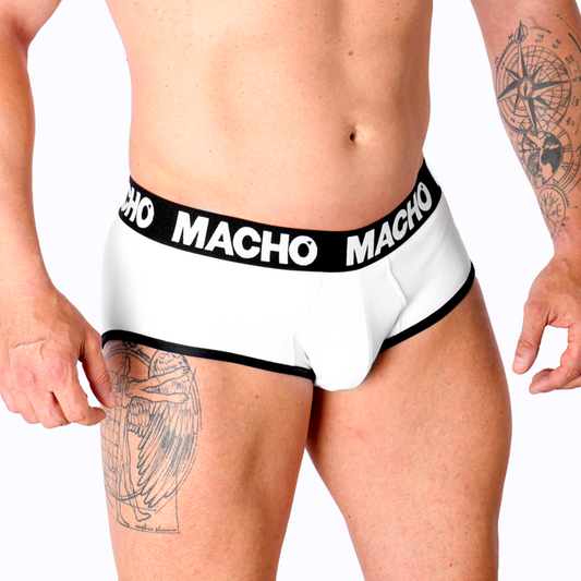 Macho - Ms30Bl Slip Blanc L