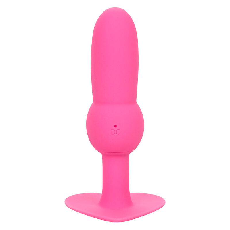 Calexotics - First Time Sonde Anal Plug Perlée 10 Vibrations Rose