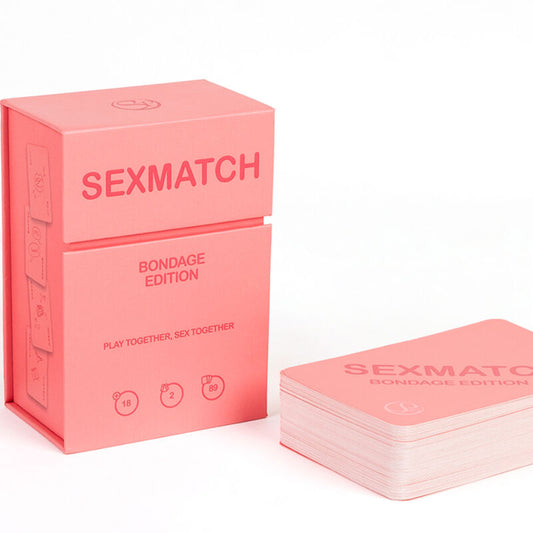 Secretplay - Jeu Sexmatch Édition Bondage - SECRETPLAY 100% GAMES | jeux, jeux de cartes | Dimensions : 308