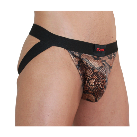 Burn - 002 Jock Snake Noir L