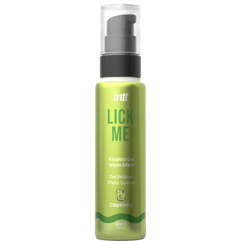 Intt - Lick Me Caipirinha Gel Comestible Effet Chaleureux - INTT LUBRICANTS | pharmacie, lubrifiants, aux saveurs délicieuses | Dimensions : 80