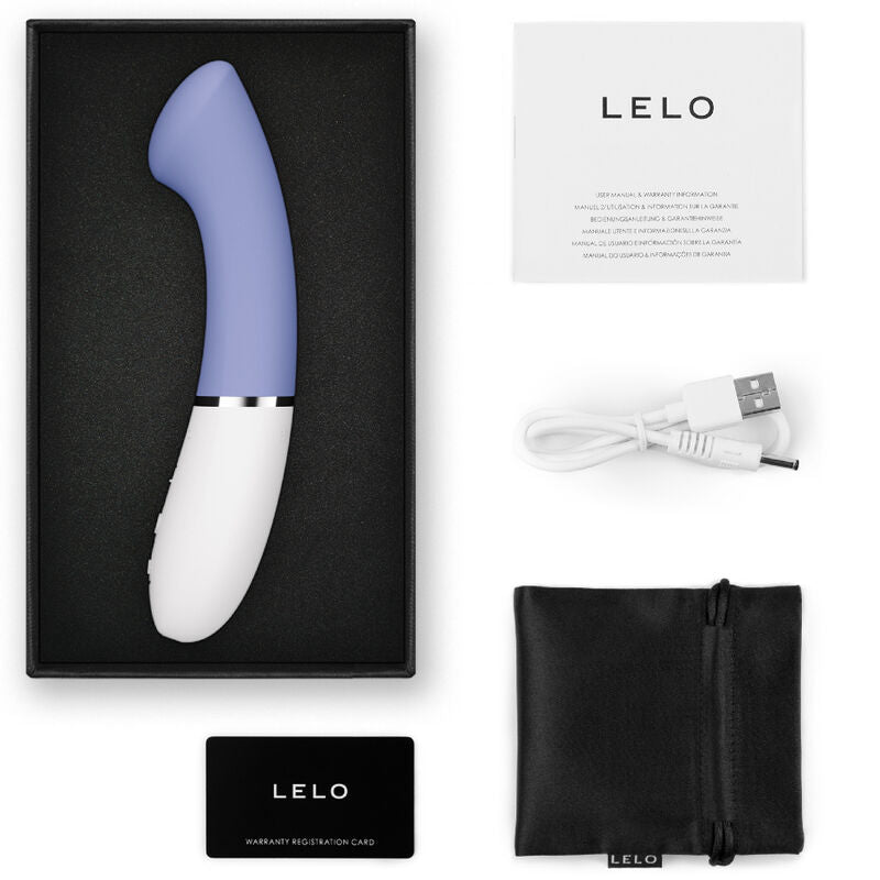 Lelo - Gigi™ 3 Vibrateur Point G Bleu