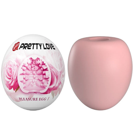 Pretty Love - Masturbateur Pour Homme Oeuf Rose - PRETTY LOVE FLIRTATION | sextoys, jouets sexuels pour hommes, divers masturbateurs | Dimensions : 54