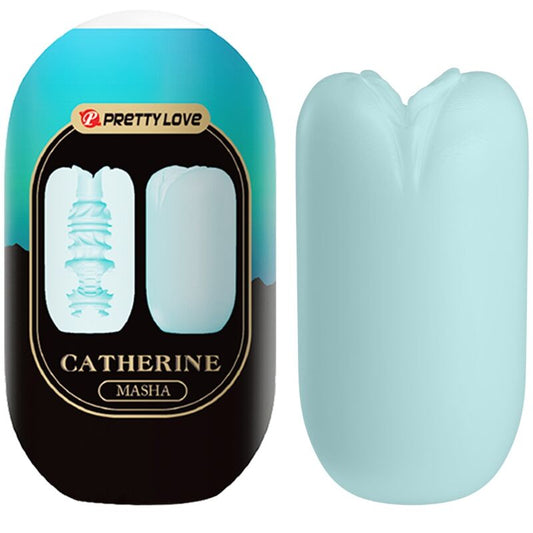 Pretty Love - Masturbateur Pour Homme Masha Bleu - PRETTY LOVE FLIRTATION | sextoys, jouets sexuels pour hommes, divers masturbateurs | Dimensions : 140
