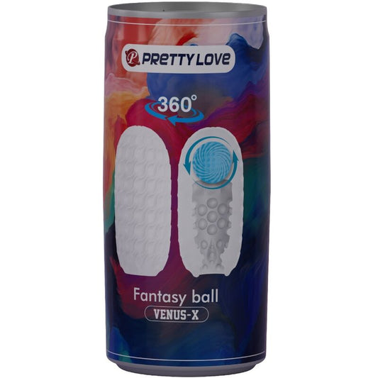 Pretty Love - Masturbateur Homme Venus X Modèle 2 Blanc - PRETTY LOVE | sextoys, jouets sexuels pour hommes, divers masturbateurs | Dimensions : 222