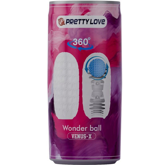 Pretty Love - Masturbateur Homme Venus X Modèle 3 Blanc - PRETTY LOVE | sextoys, jouets sexuels pour hommes, divers masturbateurs | Dimensions : 232